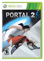 Концепт-арт обложки диска Portal 2